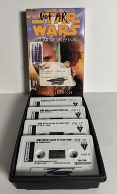 Star Wars Ser.: Cloak of Deception by James Luceno (2001, Audio Cassette,...